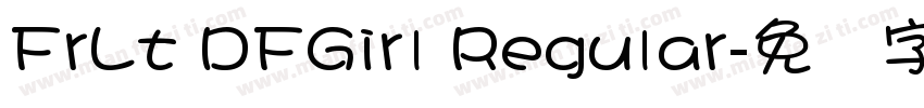 FrLt DFGirl Regular字体转换